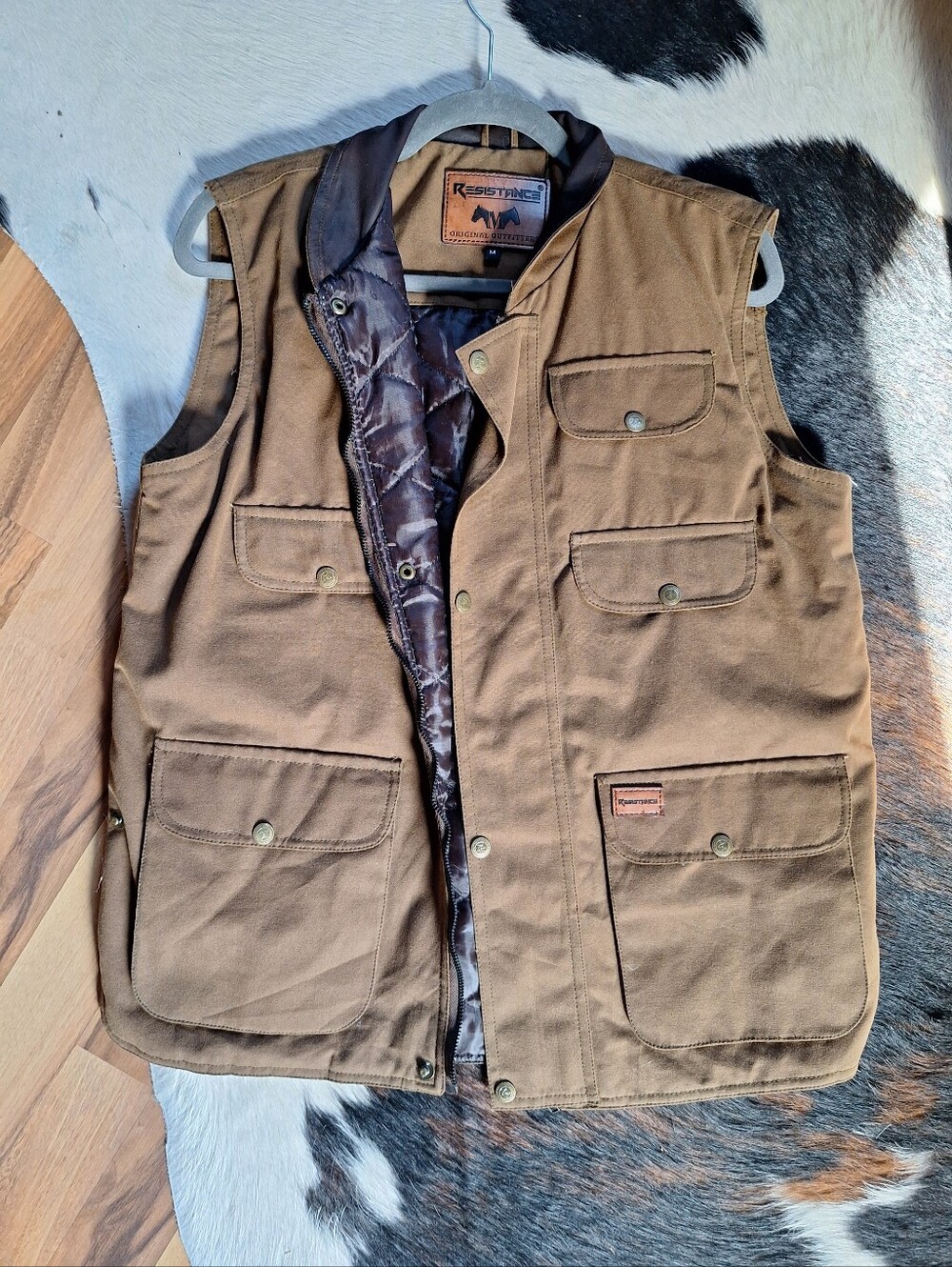Womens Oilskin Vest